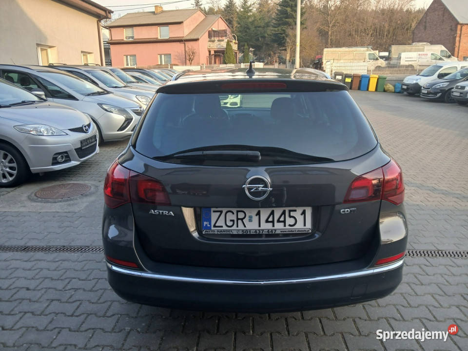 Opel Astra 16 CTDI alufelgi klimatronik navi system Start-Stop Gryfino