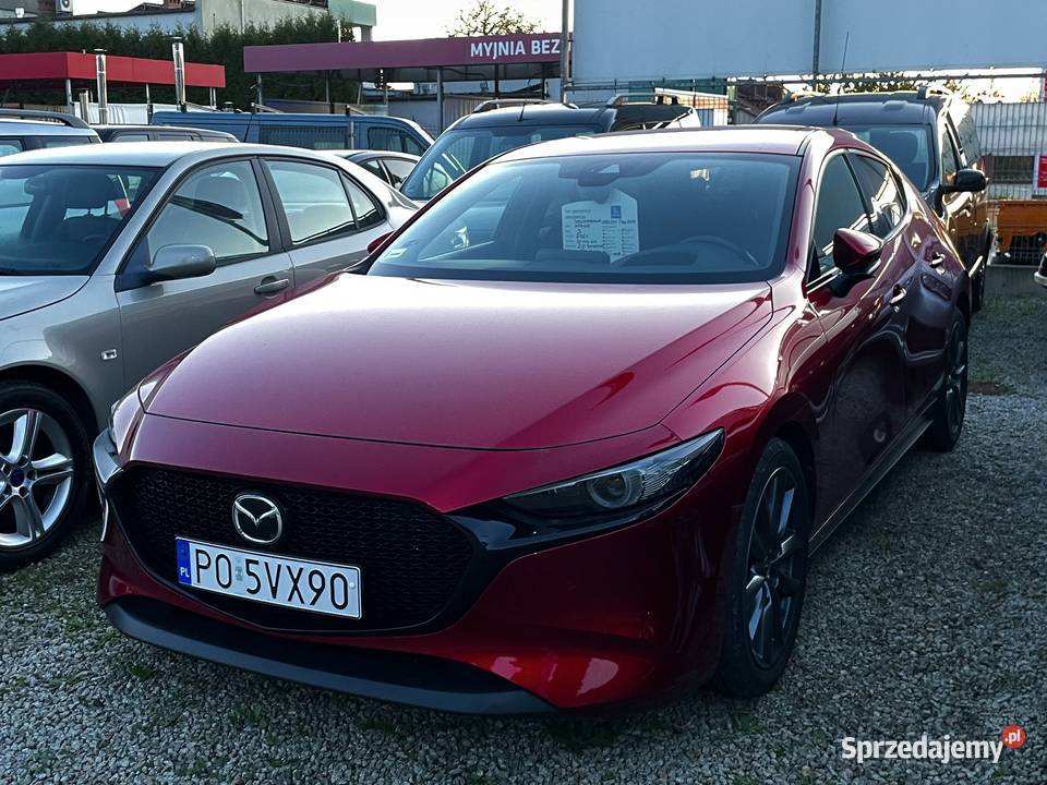 Mazda 3 20 16V automat salon Polska bezwypadkowa elektrochrom. lusterka boczne Chodzież