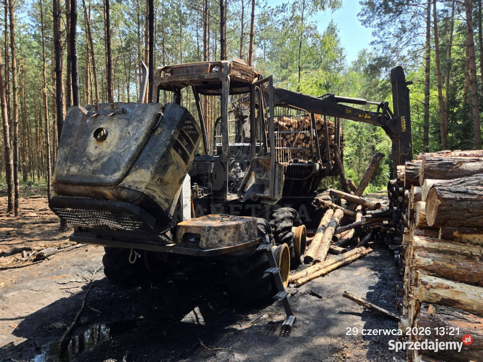 Ponsse Wisent 2007 Forwarder Zrywkowy Ramię Pozostałe Jastrzębniki