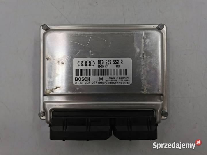 Sterownik Silnika Audi A4 B6 24 BDV 8E0909552R mazowieckie Wyszków sprzedam
