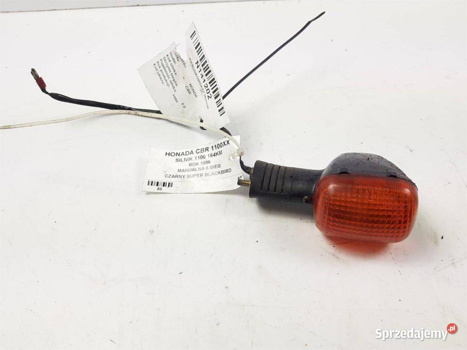 KIERUNKOWSKAZ MOTOR CBR 1100 Części samochodowe Lipno