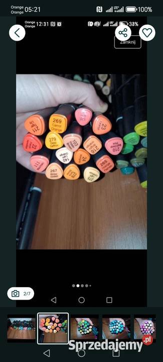 Sprzedam dużą ilością markerów Przedbórz