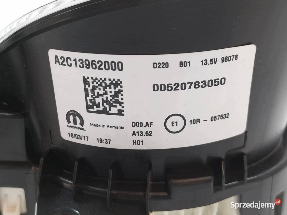 LICZNIK 00520783050 14 B Fiat Tipo II 2016 świętokrzyskie sprzedam