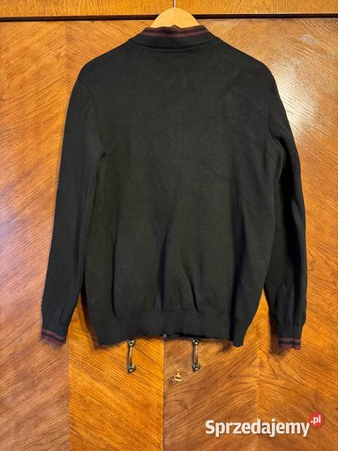 Sweter męski L Carry na zamek z bawełny czarny z Częstochowa sprzedam