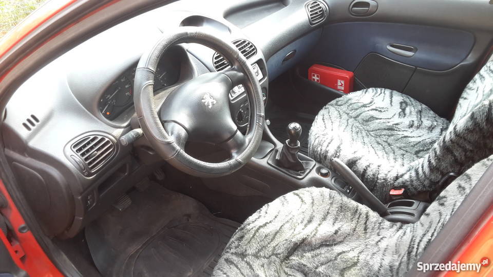 Peugeot 206 11 benzyna 2001 r 5 drzwi benzyna Siemianowice Śląskie