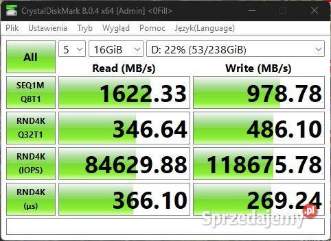 Dysk SSD m2 NVMe 256 GB Samsung zachodniopomorskie Szczecin sprzedam