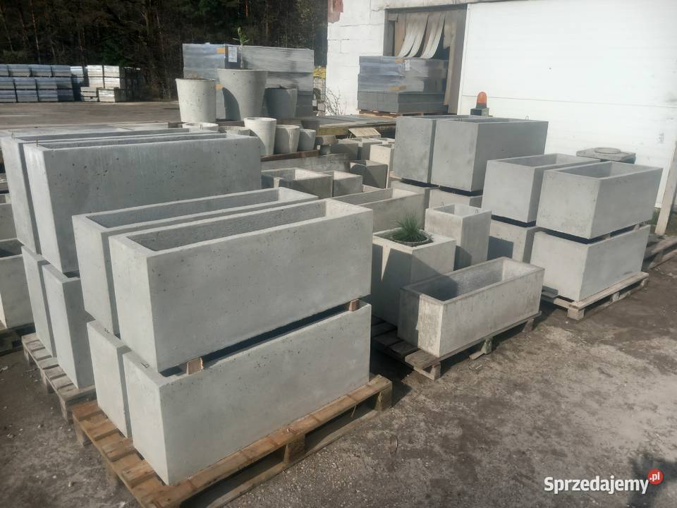 Donice u doniczki betonowe Grodzisko sprzedam
