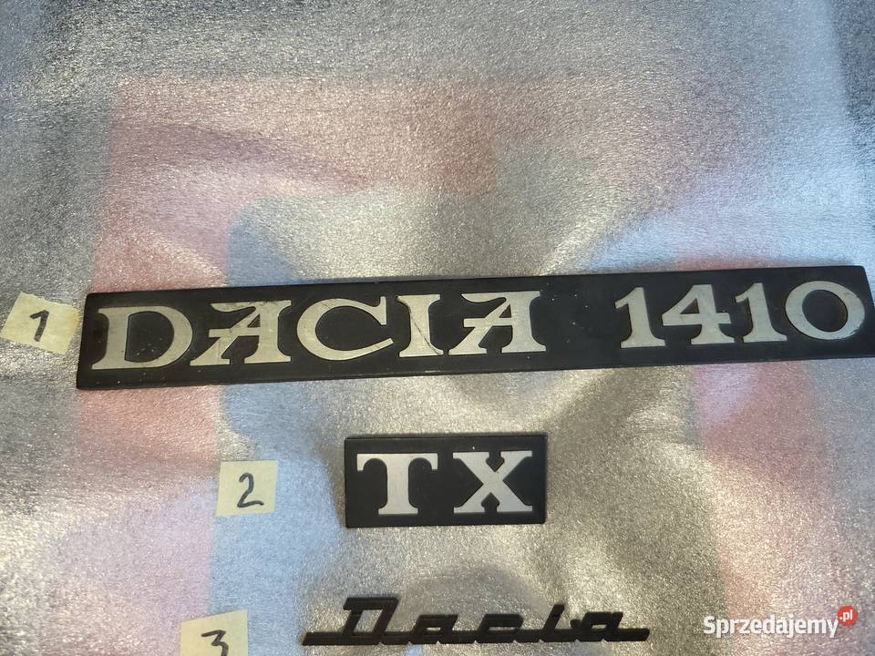 stara Dacia 1300 1310 1410 TX Nowe napisy mazowieckie