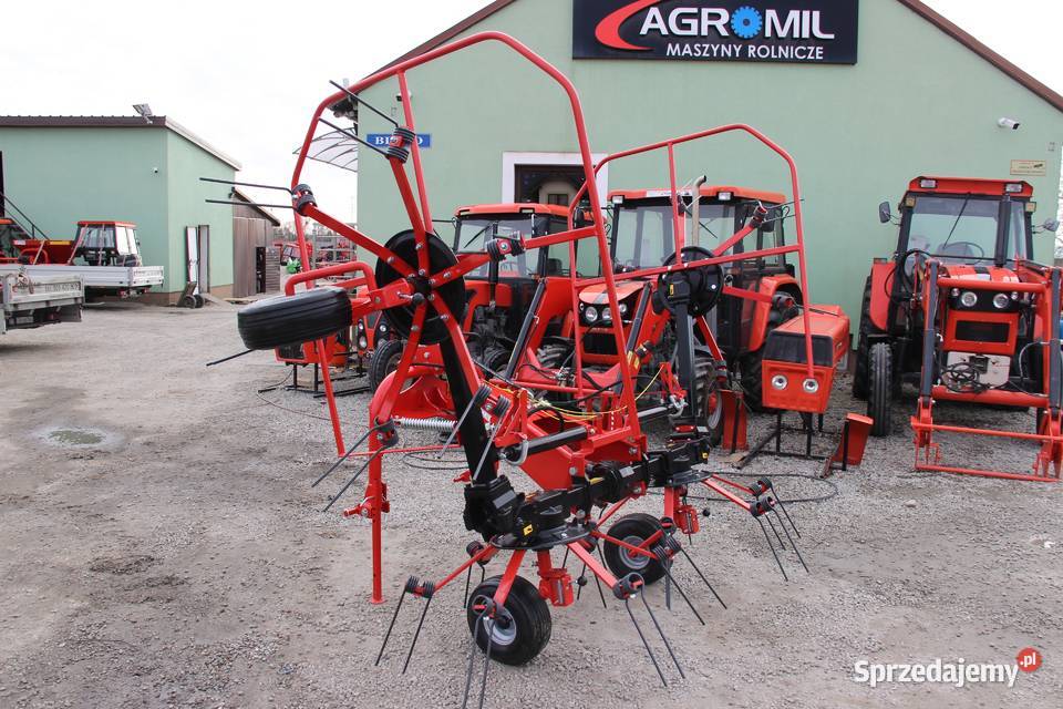 Przetrząsacz siana 4wirnikowy PKW45200