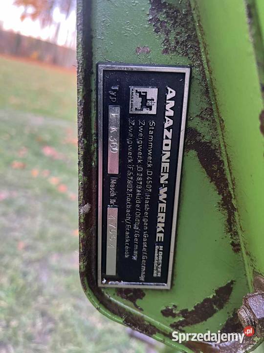 Amazone ek300 Skały