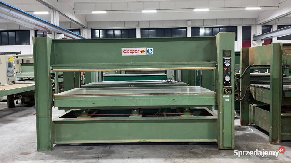 Prasa półkowa do fornirowania Cooper 30001300 Juszczyn