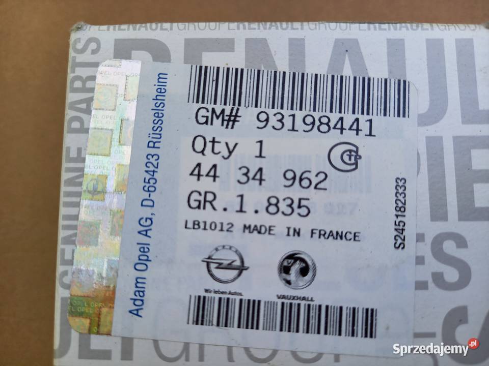 443496293198441 Filtr oleju Opel Movano A dostawcze małopolskie Kraków