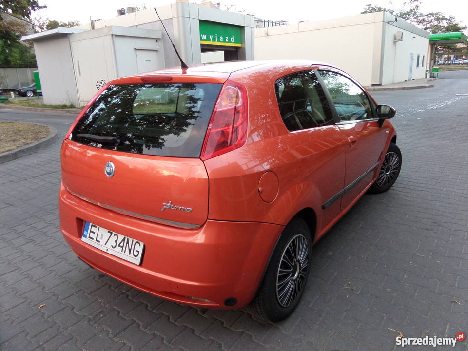 Fiat Grande Punto 14 Klima Gaz PRYWATNIE 2/3 Grande Punto Łódź