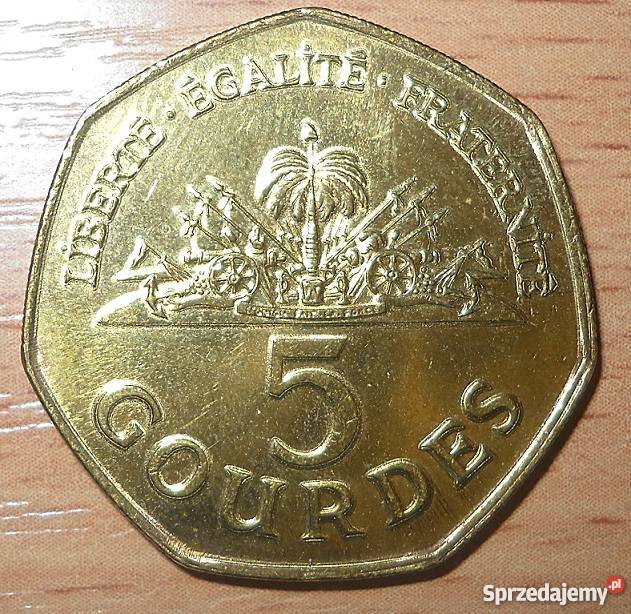 HAITI5 GOURDES2011 r GENERAŁOWIE mazowieckie Legionowo sprzedam