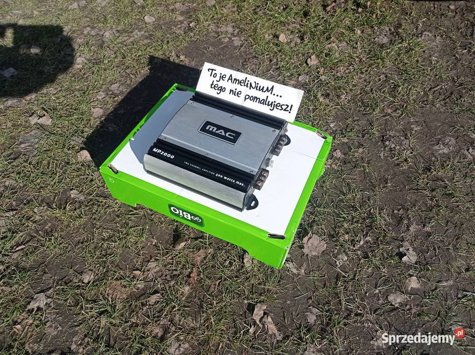 Wzmaciacz MAC AUDIO MP2000 Moc 500W Dzierżoniów