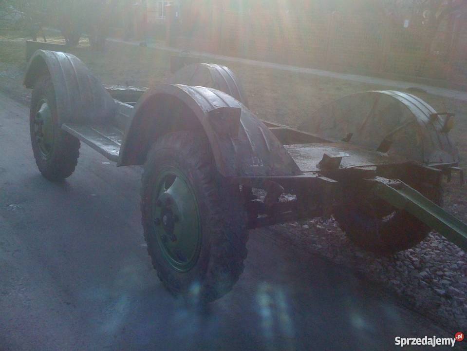 Zabytkowa Przyczepa WojskowaGaz 63Lublin Warszawa