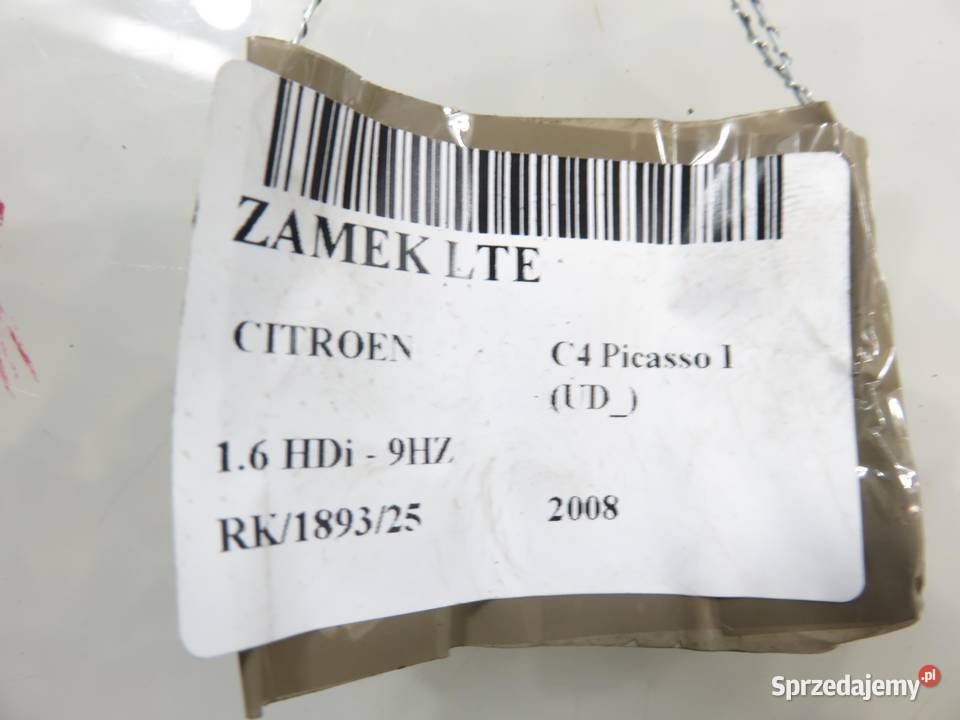 ZAMEK LEWY TYŁ CITROEN C4 PICASSO 24087816