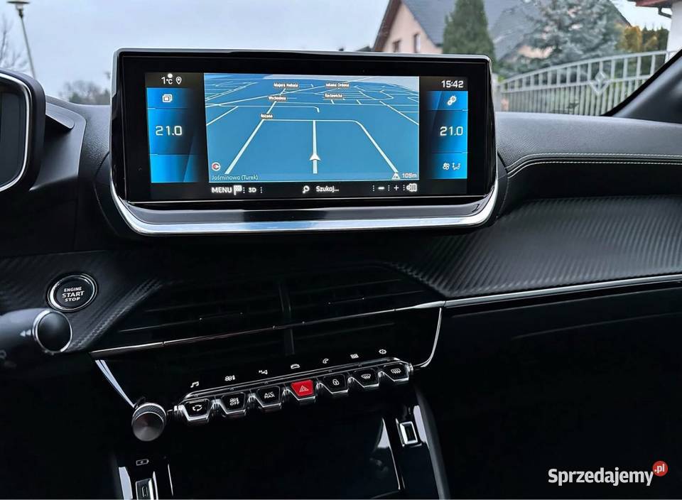 Peugeot 208 II GT Wirtualny kokpit Navi Kamera kurtyny powietrzne