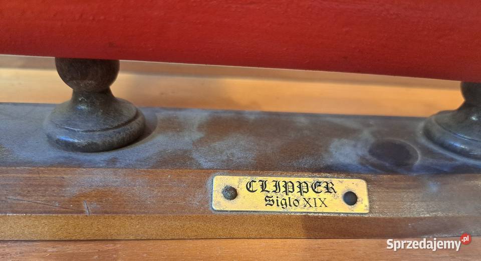 Model żaglowca w gablocie mazowieckie Warszawa sprzedam