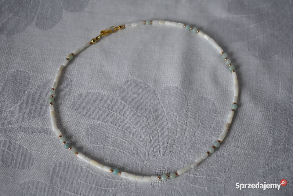 Naszyjnik masa perłowa Warszawa