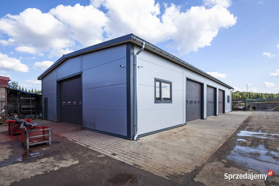 Hala stalowa 12 x 15 magazyn wiata garaż małopolskie Kraków