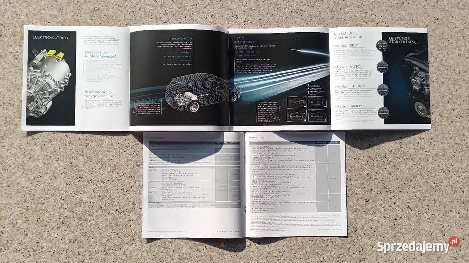 PEUGEOT 3008 HYbrid 4 Prospekt Bytom sprzedam