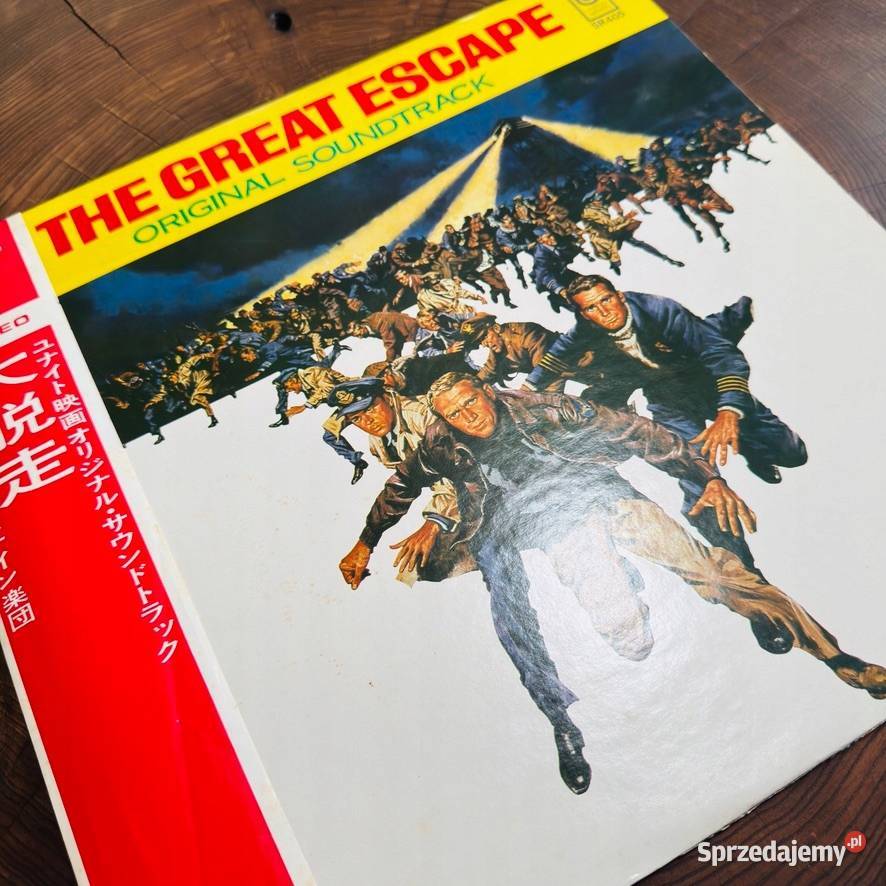 Elmer Bernstein OST The Great Escape EXEX Japan Płyty i kasety Poznań sprzedam