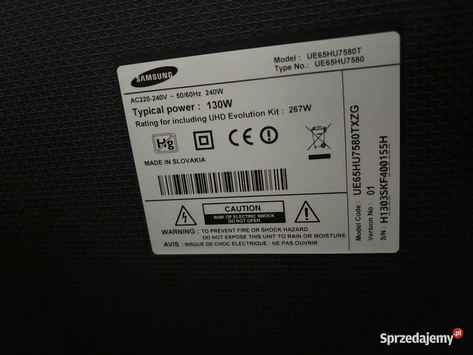 TV Samsung Smart 65 Inowrocław