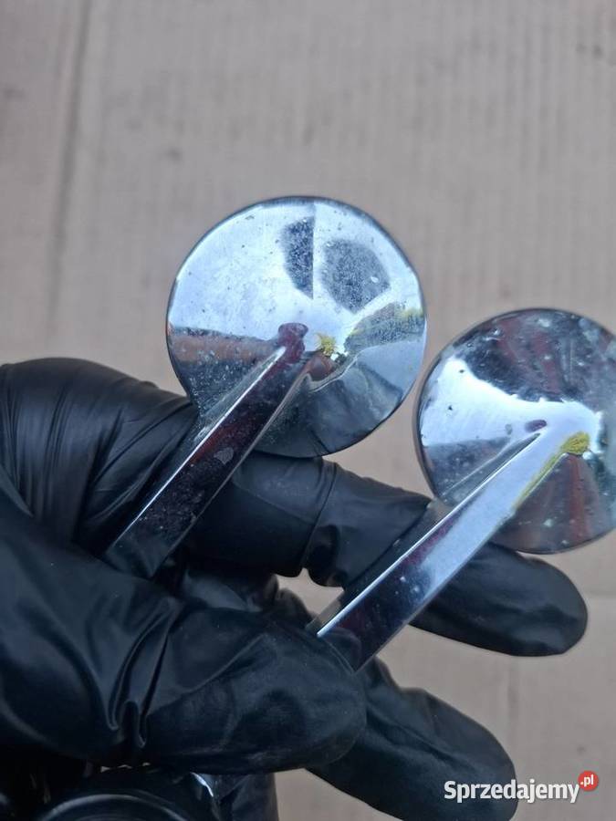 Korbki szyb drzwi chrom chromowe Fiat 126p 125p Klamki wewnętrzne