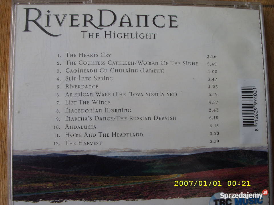DANCE CD RIVER DANCETHE HIGHLIGHTS dolnośląskie Wołów