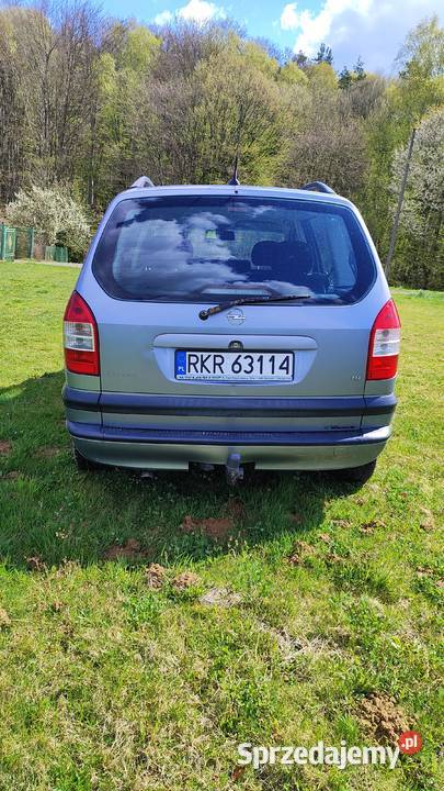 OPEL ZAFIRA 18 125 LPG 2003r benzyna+LPG Jaszczew