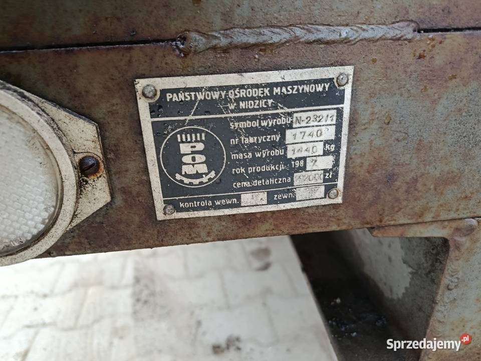 Rozrzutnik obornika 25 t mały transport Limanowa