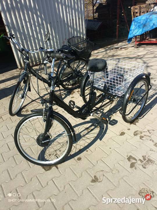 Rower Elektryczny i Spalinowy Pomarzany Fabryczne