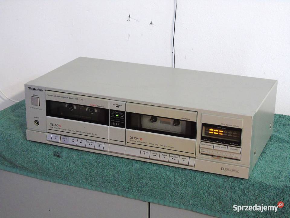 Magnetofon Technics RST130 srebrny sprawny i Jasło