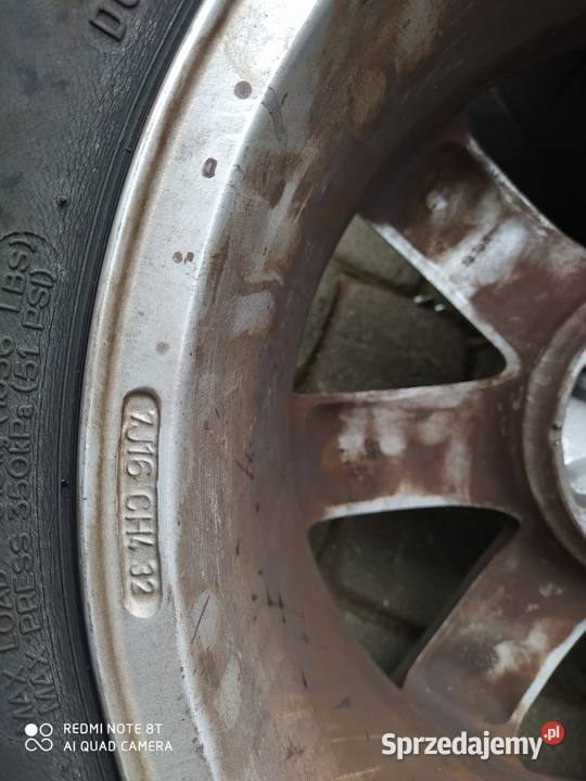Felgi aluminiowe 16 calowe Peugeot 308 Wilcza Wola