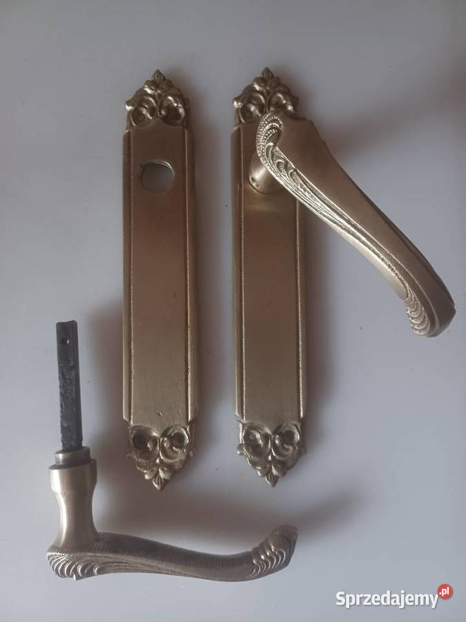 Klamki i szyldy Mosiądz Poznań