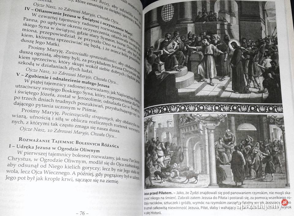 Różaniec Ratunek świata Antonio A Borelli Chełm