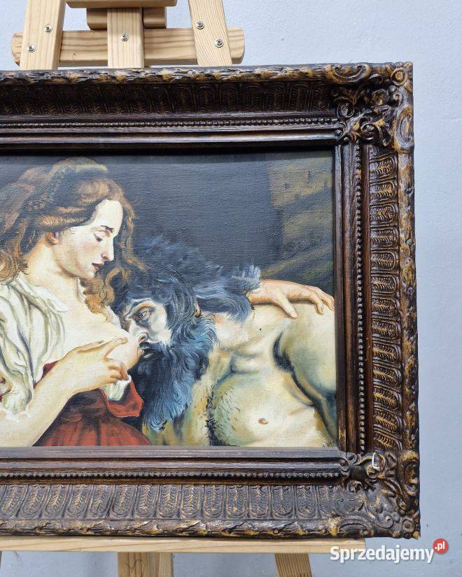 Caritas Romana Olej na Płótnie Arkadiusz mazowieckie Marki sprzedam