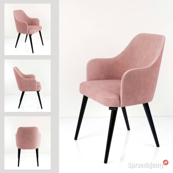 Krzesło DELUXE prosto od producenta EMRA WOOD Różowy