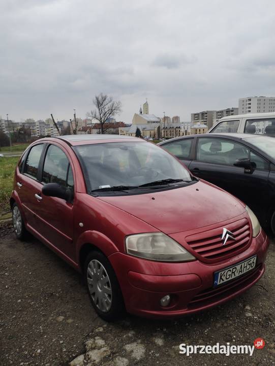Citroen C3 14 HDi dach panoramiczny bogata lakier metallic Kraków sprzedam