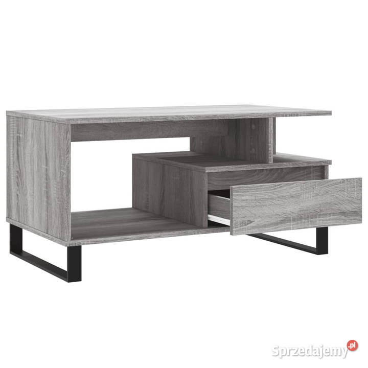 Stolik kawowy szary dąb sonoma 90x49x45 Stoły Warszawa
