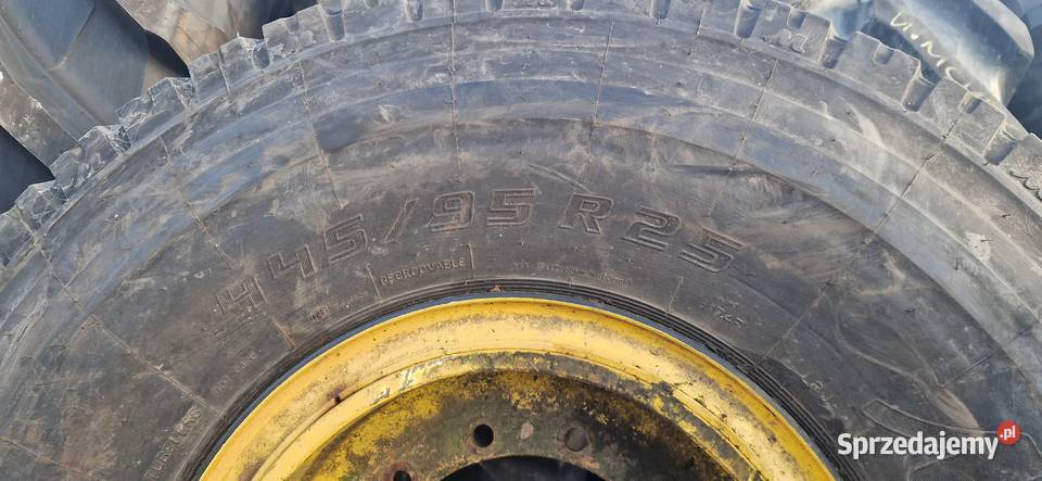 koło 44595r25 Mitas 100 bieżnik bez napraw Dzwig