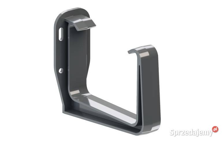 Krop uchwyt rynny doczołowy kwadratowy PVC 135 Białystok