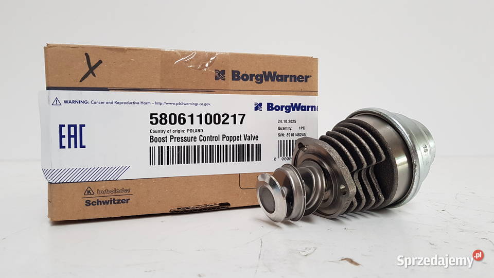 Nowy aktuator turbosprężarki BorgWarner KKK Siedlce