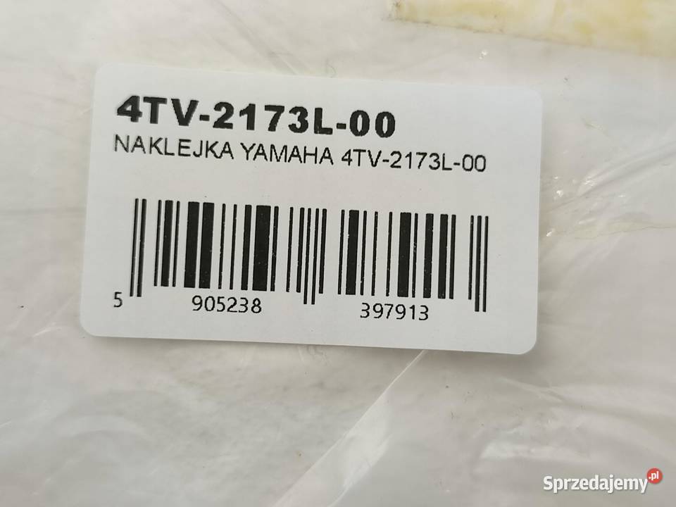 NAKLEJKA NA BOCZEK ZESTAW YAMAHA YZF600R 96 97 lubelskie