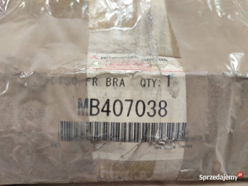 TARCZA HAMULCOWA PRZÓD MITSUBISHI PAJERO I 25 D osobowe Tarcze hamulcowe lubelskie