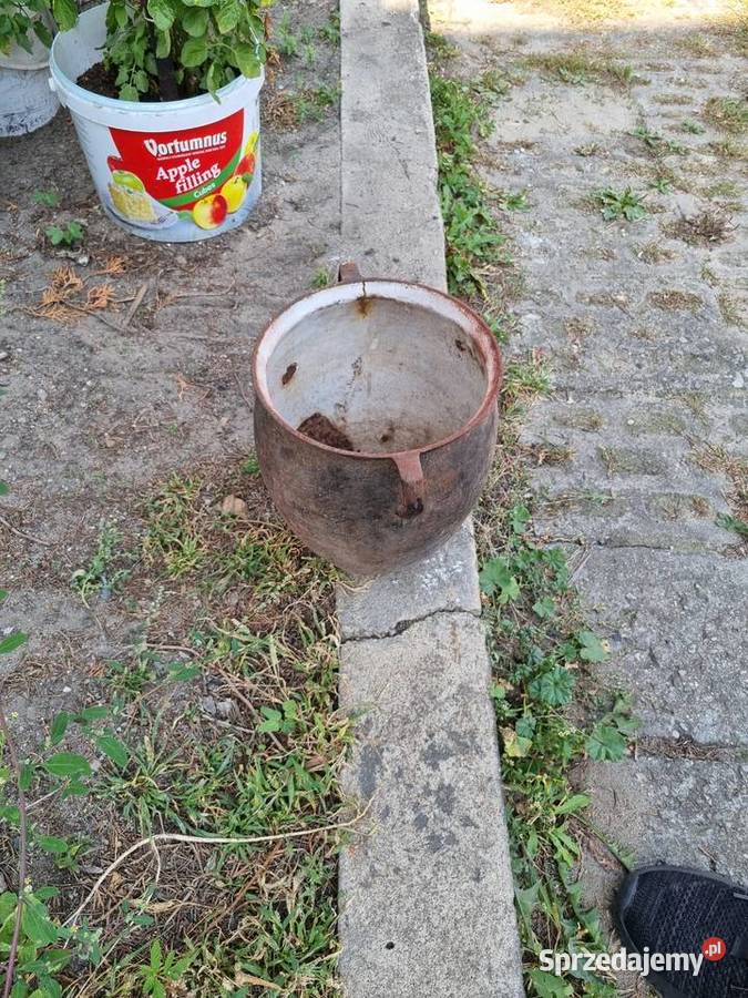 garnek żeliwny Mszczonów