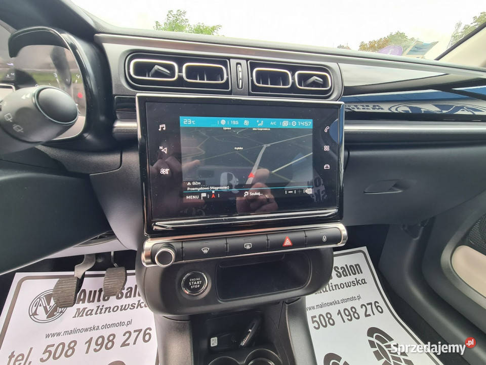 Citroen C3 24 12 110 6Biegów Navi PDC Kamera Led wielkopolskie Wągrowiec