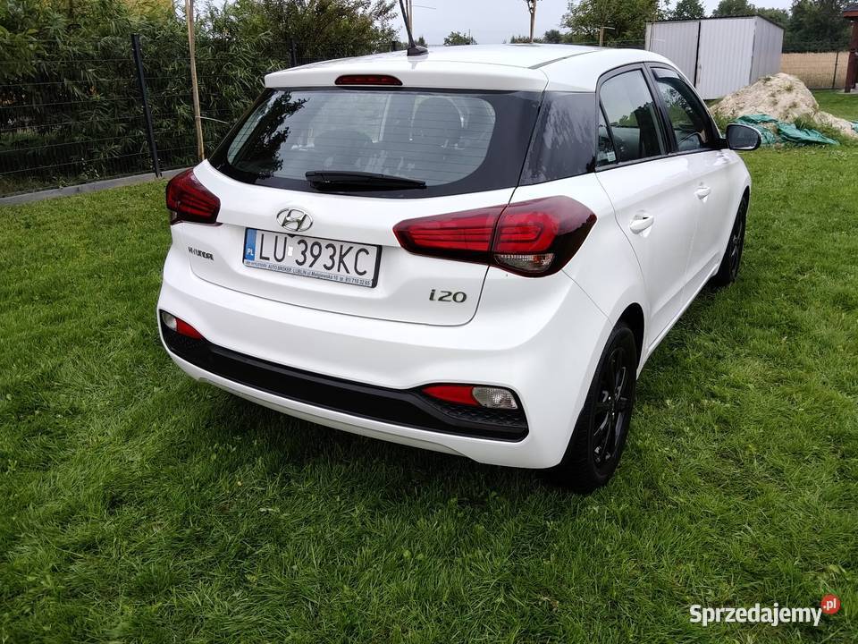 Hyundai i20 zadbany egzemplarz Polski salon stan komputer pokładowy Lublin