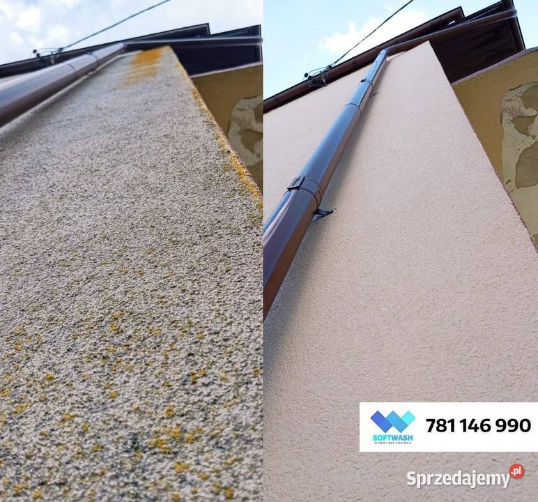 Miękkie Mycie Elewacji WAHOsoftwash Mycie Kostki Ostrowiec Świętokrzyski